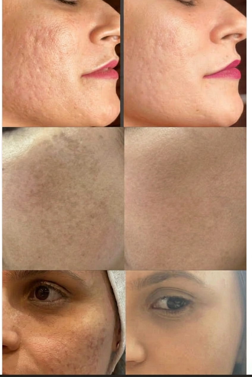 Laser Lavieen — antes e depois 1